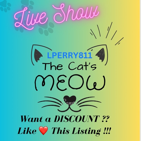 Like ❤️ this listing to $SAVE & to be notified of my live shows - Picture 2 of 6